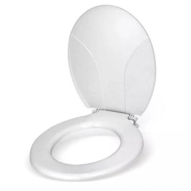 Imagem de Assento Para Vaso Sanitario De Plastico Resistente Universal - Pra vc 