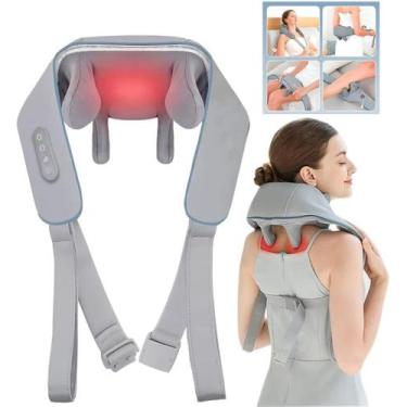 Imagem de Colete Shiatsu Pescoço Massageador Cervical Ombros Lombar - SG UTILIDA