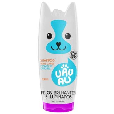 Imagem de Shampoo UAU-AU para Pelos Claros Extrato de Camomila 500ml - UAU INGLE