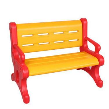 Imagem de Banco Pequeno 2 Lugares Decorativo-Banquinho Infantil de Jardim-Parque