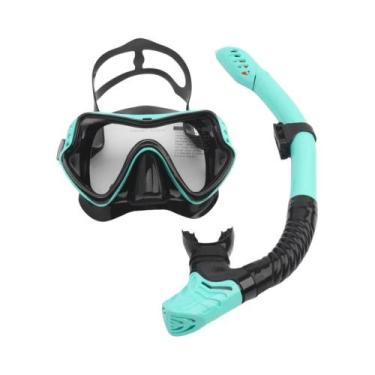 Imagem de Máscara de Mergulho Profissional com Snorkel - Adulto Unissex - Conjun