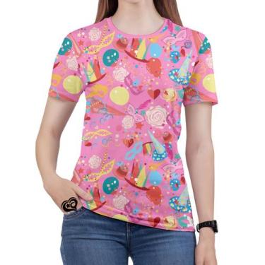 Imagem de Camiseta de Carnaval Feminina Samba Festas Abada blusa - Alemark, 10