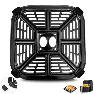 Imagem de GWBSXM Frigideira a ar para fritadeira BLACK+DECKER Purify 2QT Air Fryer, 15 cm × 16,3 cm, peças de reposição, placa de grelha, acessórios para bandeja