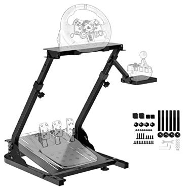 Imagem de Slendor Racing Steering Wheel Stand for Logitech G920, G25, G27, G29 Wheel, Sim Racing Stand Driving Simulator Cockpit Pedal and Shifters Not Included.