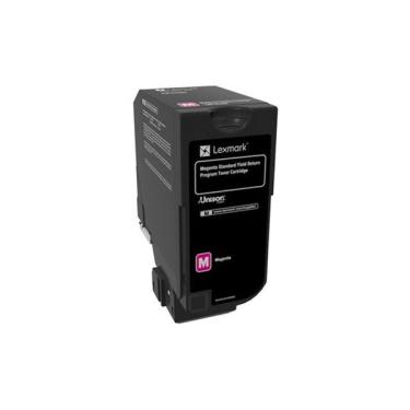 Imagem de Toner Lexmark Original 74c4sm0 74c4s Cs720 Cx725 Magenta 7k