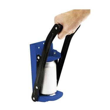 Imagem de Amassador De Latas Latinhas Com Abridor De Garrafas Brasfort, ALUMINIO