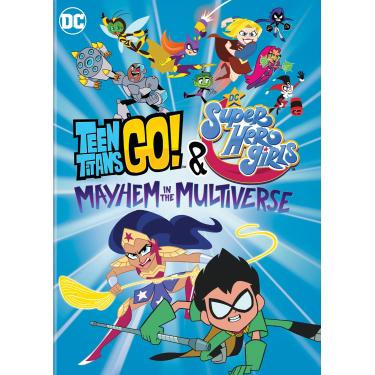 Imagem de Teen Titans Go! & DC Super Hero Girls: Mayhem in the Multiverse (DVD) [DVD]