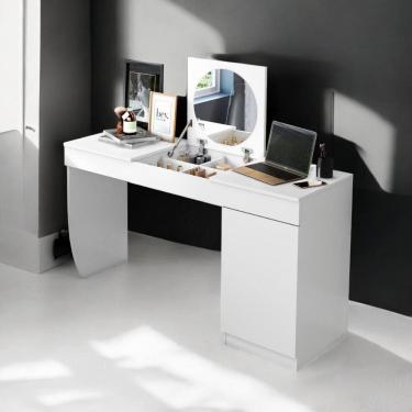 Imagem de Gabinete Toucador Kate Branco Fosco