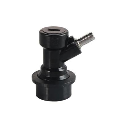Imagem de Fabricação caseira de cerveja Beer Keg Connector Dispenser Ball Lock Keg Disconnect Liquid/Gas Connectors 1/4'' For Ball Lock Keg Swivel Nut Homebrew Tools Acessórios para vinho(Liquid bard)