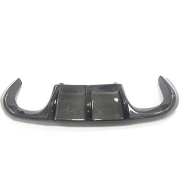 Imagem de H Estilo Real Fibra de Carbono Pá de Pá Traseira Queixo Lip Difusor Compatível Para BMW E92 E93 Real M3 Carro Tuning 2008-2013 Modificação