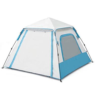 Imagem de Barraca para 3 pessoas, barracas de cúpula para acampamento, barraca de mochila à prova d'água à prova de vento, fácil de montar, pequenas e leves