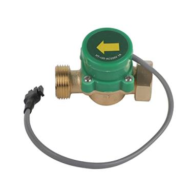 Imagem de HT 120 AC220V 1A G34 3434 Rosca Bomba De Água Sensor De Fluxo Interruptor De Alta Temperatura Resistência Baixa Pressão Da Água Iniciar Seguro para Uso Doméstico Água Da Torneira