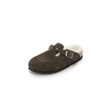 Imagem de Birkenstock Arizona Shearling Mocha para homem, Mocha, 38.5/39 EU