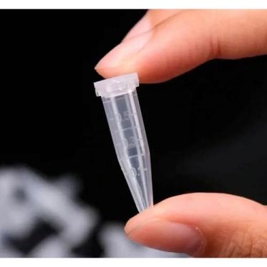 Imagem de Microtubo de centrifugação 0,5 ml. transparente. 1000 un/pct k30-0005 