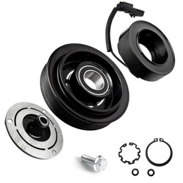 Imagem de Kit de montagem de embreagem de compressor A/C, bobina de rolamento de polia de placa, 1408, substituição para Dodge Dakota 3.7L 4.7L 2004-2007, kit de reparo automotivo de bobina de embreagem de ar