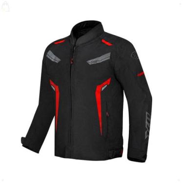 Imagem de Jaqueta Moto X11 One Sport Masculina Motociclista , 3G, Vermelho