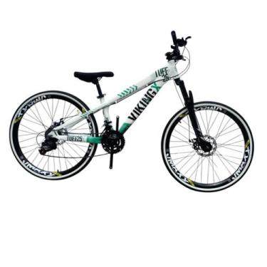 Imagem de Bicicleta Aro 26 Vikingx Tuff 25 Aluminio 24 Velocidades Pneu Slk fino