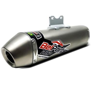 Imagem de Escapamento Curva + Ponteira Belparts CRF 250R 18/21 + CRF 250RX 18/20