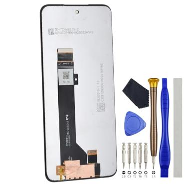 Imagem de Tela de exibição completa para Motorola Moto G 5G 2023 XT2313 XT2313-6 XT2313-3 tela LCD sensível ao toque digitalizador de substituição preta 16.5 cm