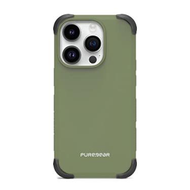 Imagem de PureGear Capa DualTek para Apple iPhone 14 Pro (2022) 6,1 polegadas, proteção aprovada e testada militar, capa protetora durável resistente para iPhone 14 Pro, certificação de teste de queda de 6