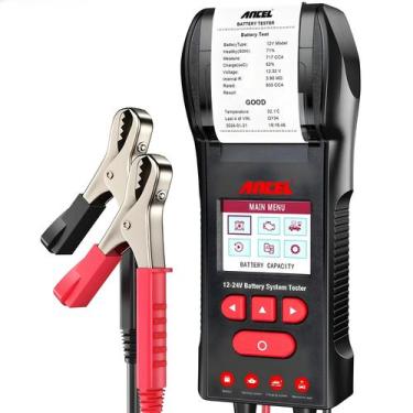 Imagem de Testador De Bateria De Carro 12V 24V Com Impressora ANCEL BST600 100-2