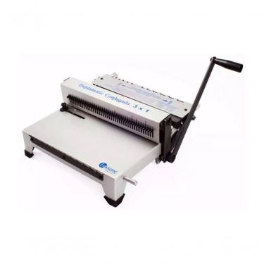 Imagem de Encadernadora Conjugada De Duplo Anel (Wire-O) Lassane 3X1