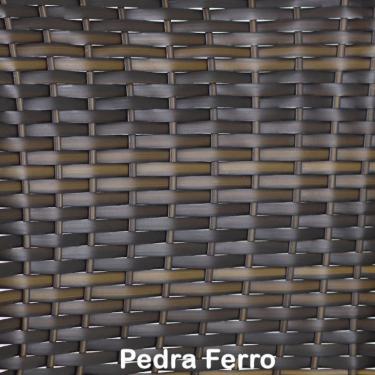 Imagem de Mesa De Centro Vênus Em Fibra Sintética Trama Original Pedra Ferro
