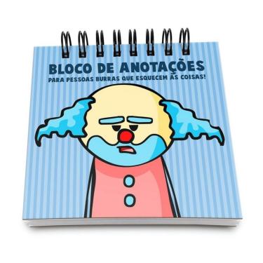 Imagem de Bloco De Anotações Drpepper Paiaço