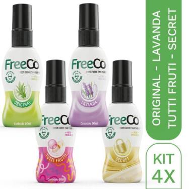 Imagem de Freecô Fragrâncias Sortidas 60Ml - Kit Com 4 - Freeco