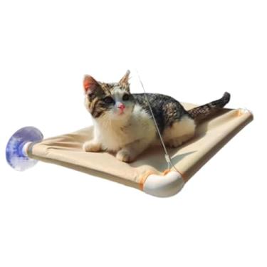 Imagem de Cama Para Gatos Rede Suspensa Suporta Até 20kg Cama De Animal De Estimação Assento De Janela De Sol
