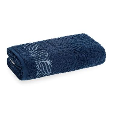 Imagem de Toalha de Rosto Karsten 100% Algodão Fio Penteado - Cor Marinho