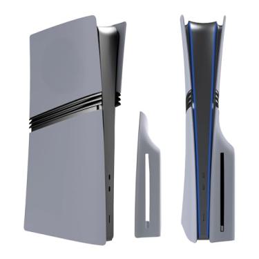 Imagem de Placas 5 Em 1 Para Ps5 Slim/Pro, Cinza 30º Aniversário, Material Abs