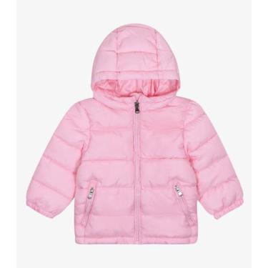 Imagem de Jaqueta Puffer Infantil com Capuz Trick Nick Rosa - Trick Nick Baby, 1