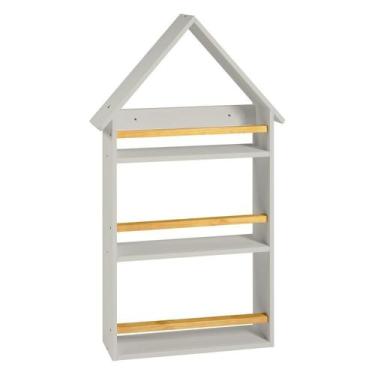 Imagem de Prateleira Casinha 106x68x10cm Infantil - Irmãos Hinke