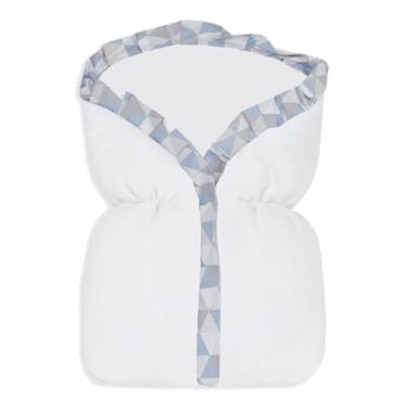 Imagem de Saco de Bebê 100% Algodão Nanna Baby - Losango Azul