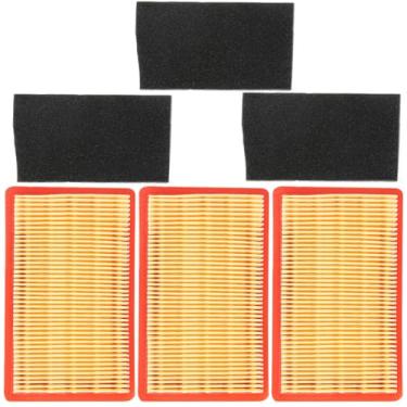 Imagem de SOAJEE Pacote com 3 filtros para GCV160 GCV-190 GCVX 170 GXV140 HR215 HRB215 HRC215 HRM215 HRM195 HRN216 HRR2169VKA HRX217VKA HU700H 17218-Z. G9-M000 17211-ZG9-M00 08170-ZG9-M00 08170-ZG9-M01