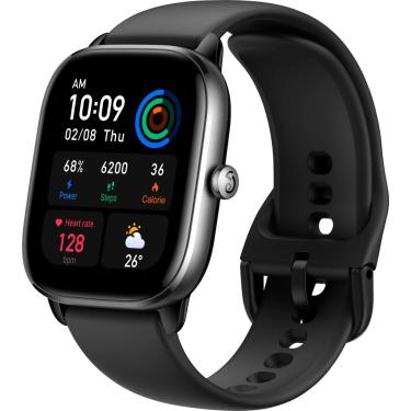Imagem de Amazfit - GTS 4 Mini Smartwatch 41,9 mm em liga de alumínio - Preto meia-noite-W2176OV1N
