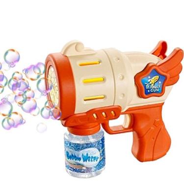 Imagem de Pistola Bolhas de Sabão Elétrica Luz Bolinhas Automáticas - Toy King