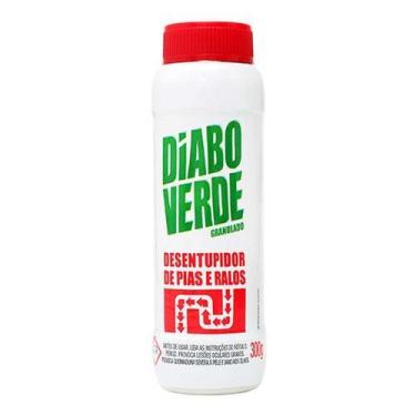 Imagem de Desentupidor Diabo Verde Granulado 300g - Prevenção e Desentupimento d