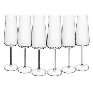 Imagem de Conjunto 6 Taças de Champagne de Cristal Ecológico Alex Wolff