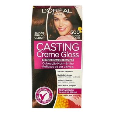 Imagem de Loreal Casting Creme Gloss Coloracao - 500 Castanho Claro - L'Oréal