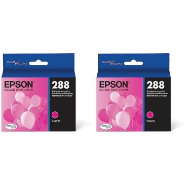 Imagem de Cartucho de tinta Epson T288 DuraBrite Ultra Magenta (pacote com 2)