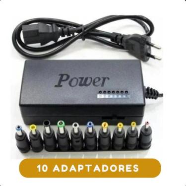 Imagem de Fonte Carregador Universal 120w Laptop Ajustável Bivolt - FAZA