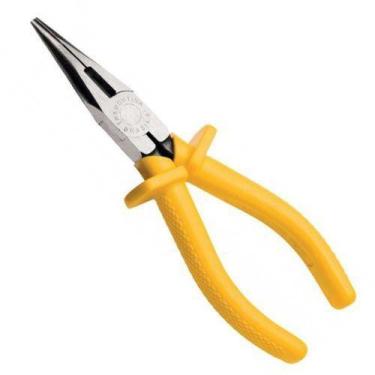 Imagem de Alicate Bico Meia Cana 6'' 1000v Tramontina Suporte Plástico Aço Carbo