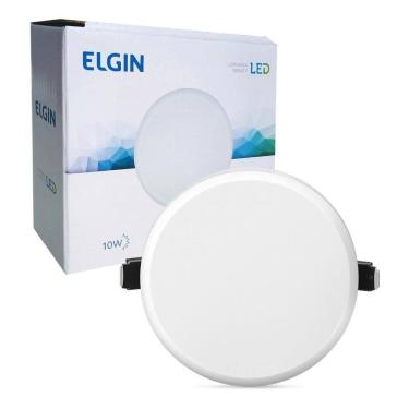 Imagem de Plafon Redondo Infinity 10W Biv Branco Frio Elgin