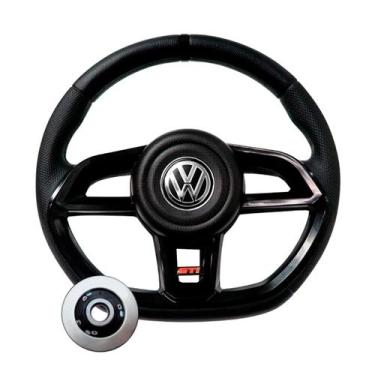 Imagem de Volante Vw Golf Gti Gol Parati Saveiro Gol Bola G2 G3 G4 - Compatível 
