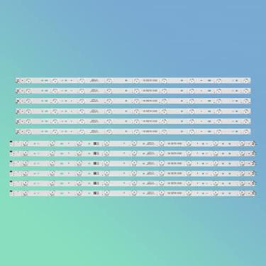 Imagem de Daloben 12 tiras de luz de fundo LED E70-E3 para TV Vizio de 70 polegadas, substituição de retroiluminação LED para Vizio TV LB70006 V1_00 / LB70006 V0_01