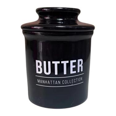 Imagem de Manteigueira Francesa Em Cerâmica Decorada 100G