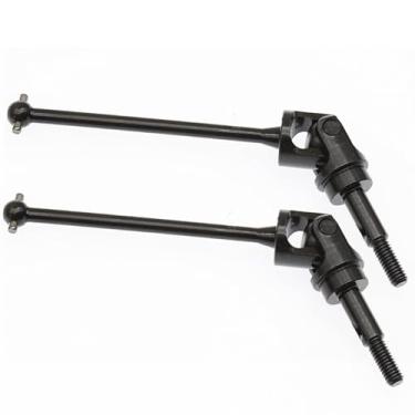 Imagem de oshhni 1 par de eixos de transmissão de carro RC 1/10, substituição 511466, peça de reposição de alto desempenho para eixos de transmissão para Truggy