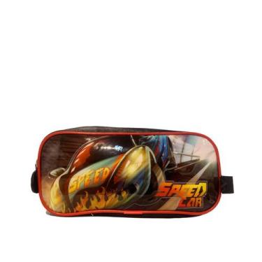 Imagem de Estojo Simples Escolar Infantil Speed Car GOT30I002 - Gosuper, Preto